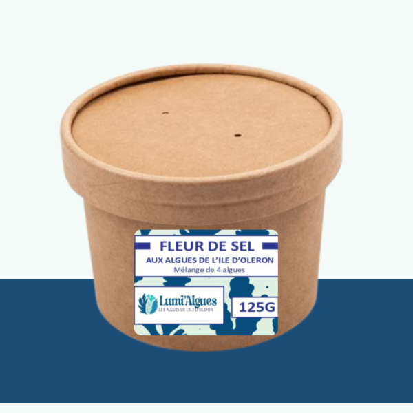 FLEUR DE SEL AUX ALGUES 125g